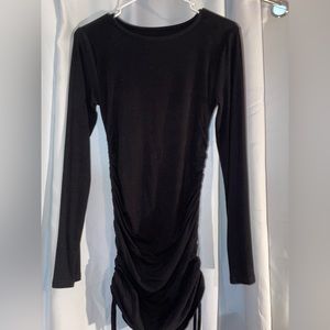 Black Amazon Long Sleeve Dress